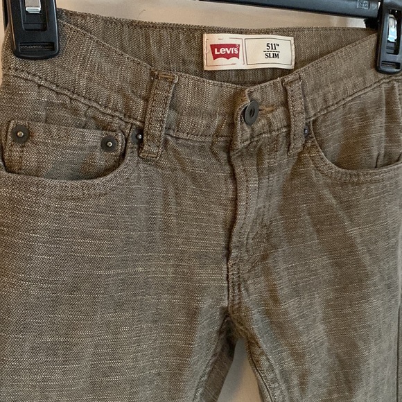 Levi’s Boy’s 511 Slim Fit Performance Cotton Denim Jeans 8 Regular W24” - Picture 3 of 8